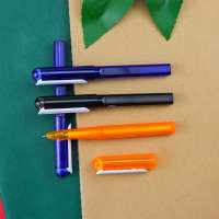 low price  promotion transparent office Spray paint gel ink pen with custom logo