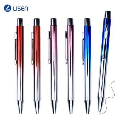 Stylish Hot Sale UV Gradient Metal Ballpoint Pen