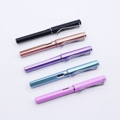 Promotional New in 2019 high quality plastic roller pen/gel pen