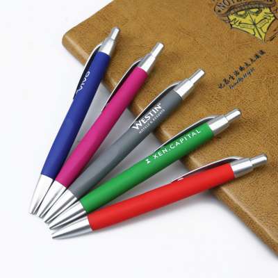 custom logo pens  hotel pen for promotion Branded plastic ball point gift pen