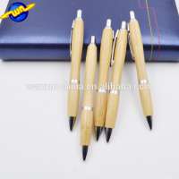 2017 Best promotional semimetal pen, bamboo pen, eco-friend ball pen