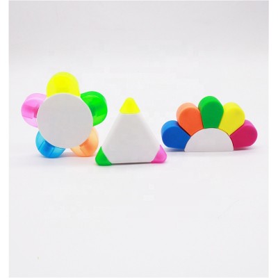 hot selling promotional colorful office student marker highlighter pen